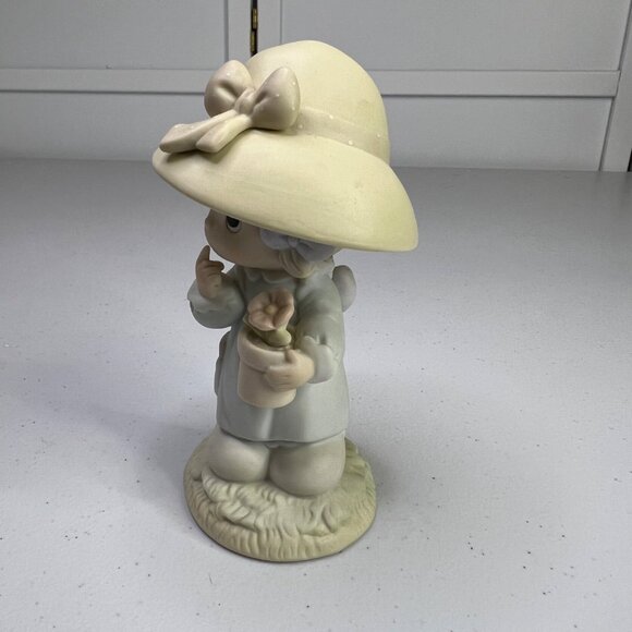 Precious Moments Happy Birthday Poppy 1987 Collectible Figurine By Enesco - Picture 10 of 10